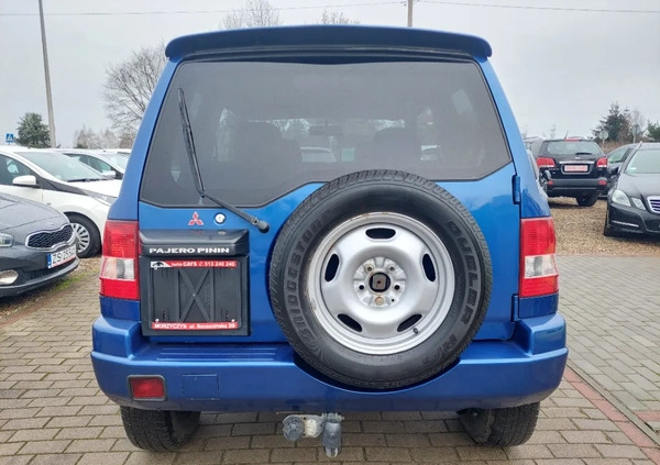 Mitsubishi Pajero Pinin cena 23900 przebieg: 127709, rok produkcji 2002 z Łochów małe 191